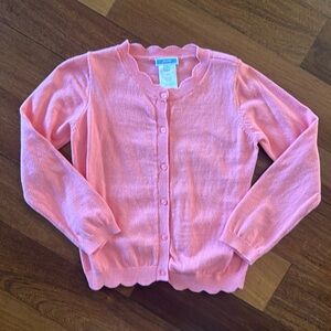 Jacadi scalloped cardigan